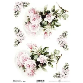 papier-ryzowy-do-decoupage-a4-itd-r747-kwiaty-roze