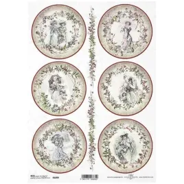 papier-ryzowy-do-decoupage-ramki-kobiety-vintage