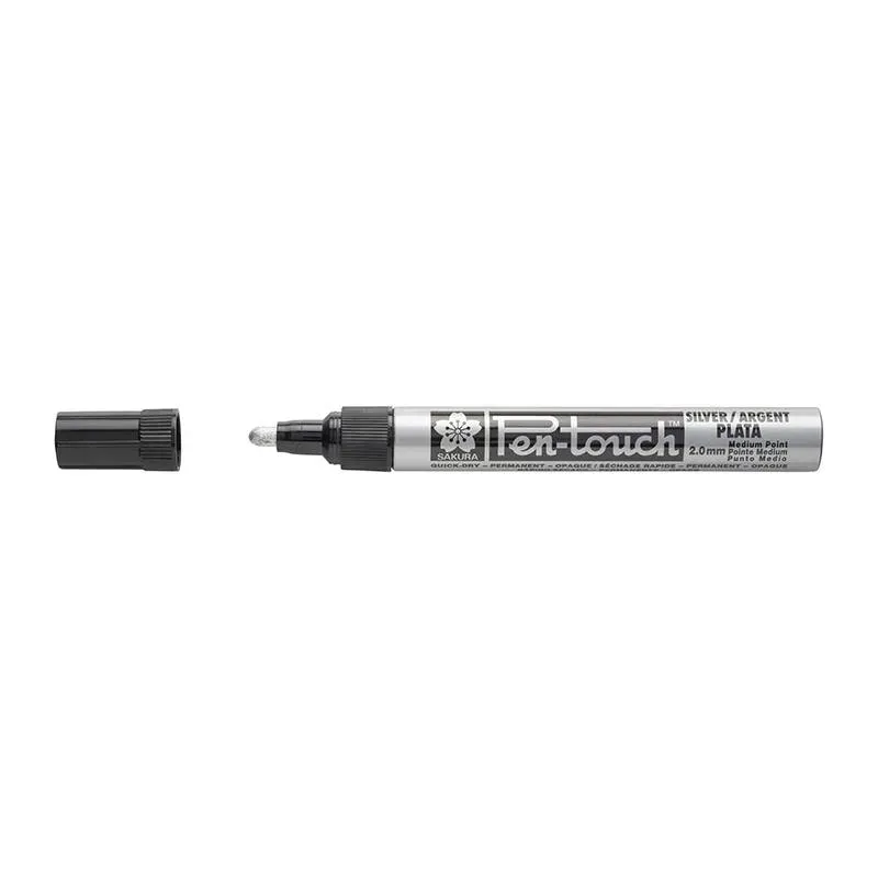 pisak-pen-touch-medium-silver-2mm-srebrny-sakura