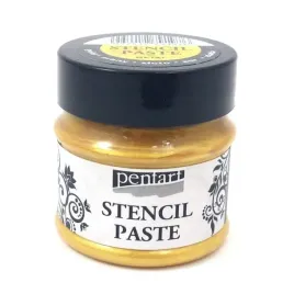 pasta-do-szablonow-metaliczna-pentart-zlota-50ml