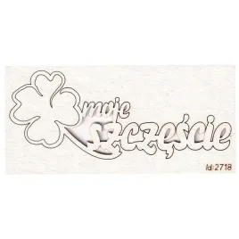tekturka-napis-moje-szczescie-scrapiniec-scrapki