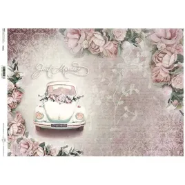 papier-ryzowy-do-decoupage-samochod-do-slubu-a3