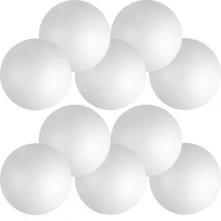 Bombka KULA styropianowa 10cm 10szt BOMBKI KULE
