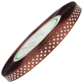 wstazka-tasiemka-satynowa-w-kropki-6mm-22m-brazowa