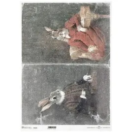 papier-ryzowy-do-decoupage-a3-zajac-zajace