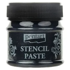 pasta-do-szablonow-50ml-metaliczna-czarna-pentart