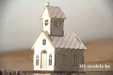 tekturka-beermata-mini-kosciol-3d-83cm-stan-nowy