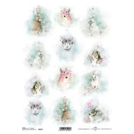 papier-ryzowy-decoupage-zajaczki-kroliki-wielkanoc