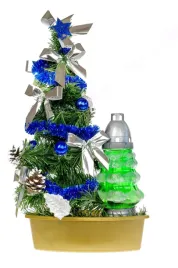 choinka-znicz-ubrana-42cm-niebieska