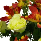 roza-orchidea-czerwono-zolty-bukiet-do-wazonu-stan-nowy