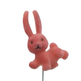 zajac-na-piku-koralowy-wielkanocny-ozdobny-1-szt