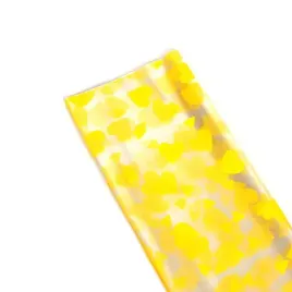 folia-ozdobna-w-serca-zolta-54x54-cm-50-szt