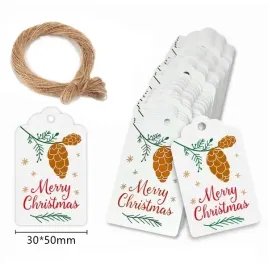 etykieta-ze-sznurkiem-merry-christmas-5-szt