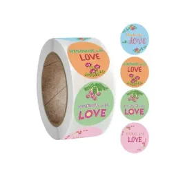 naklejki-ozdobne-handmade-with-love-mix-100-szt