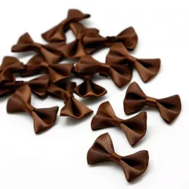 kokarda-muszka-ozdobna-4x25cm-brazowa-2-szt