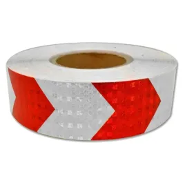 tasma-odblaskowa-bialo-czerwona-25m-samoprzylepna