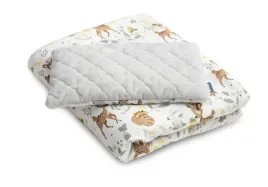 komplet-do-lozeczka-lesna-przygoda-plusz-karo