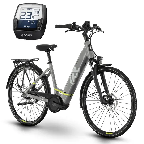 Rower elektryczny miejski Husqvarna Towner 2 Bosch 43cm 26'' Nexus CB 250W