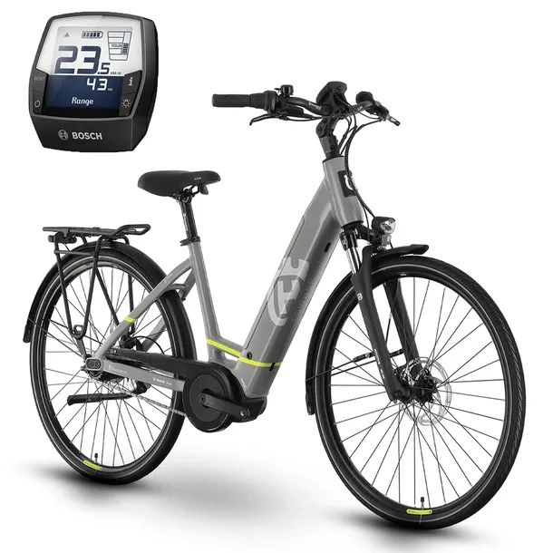 Rower elektryczny miejski Husqvarna Towner 2 Nexus CB Bosch 46cm 28'' 250W