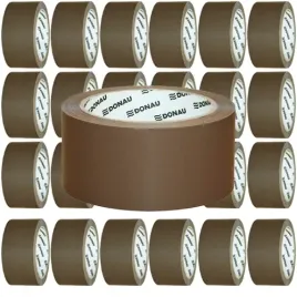 tasma-pakowa-do-wysylek-brazowa-donau-66m-hot-melt-ultra-strong-24-szt