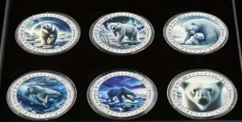 zestaw-monet-niedzwiedz-polarny-6szt-bez-pudelka-replika