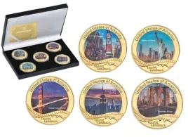 zestaw-monet-pamiatkowych-zabytki-usa-5-szt-pudelko-na-prezent-replika