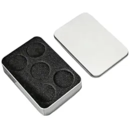 pudelko-na-monety-kolekcjonerskie-dikom-45-mm-srebrne-chrom-wypelnienie