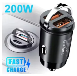 ladowarka-samochodowa-usb-c-200w-dikom-mini-szybkie-ladowanie