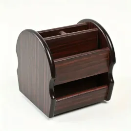 przybornik-na-biurko-organizer-dikom-obrotowy-drewniany-na-dlugopisy