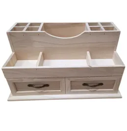 przybornik-na-biurko-drewniany-dikom-z-szufladkami-do-samodzielnego-pomal