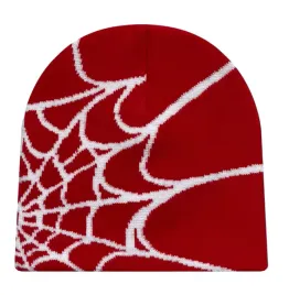 czapka-zimowa-y2k-streetwear-jesienna-czerwona-super-mila-dikom-pajeczyna