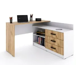 biurko-z-komoda-biale-dab-artisan-120x131-z-3-szufladami-do-nauki-lola