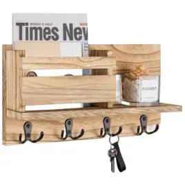 drewniany-wieszak-na-klucze-ubrania-z-koszykiem-polka-dikom-rustykalny-loft