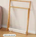 wieszak-stojacy-dikom-bambusowy-boho-na-ubrania-z-materialowa-polka-na-buty-kolor-mebla-czarny