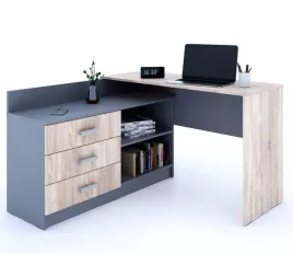 funkcjonalne-biurko-narozne-120x131-grafit-dab-sonoma-z-szufladami-lola