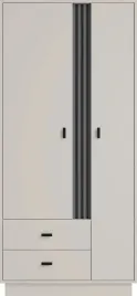 szafa-allmo-1-z-szufladami-i-lamelami-90-cm-kaszmir-antracyt