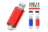 pendrive-128gb-pamiec-flash-usb-c-2w1-usb-2-0-rozne-kolory-stan-nowy
