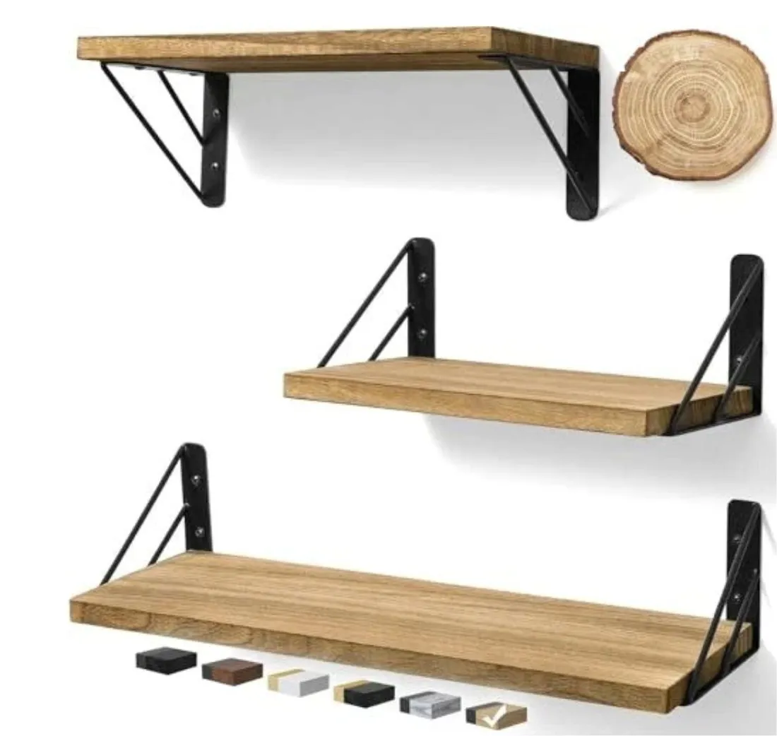 polki-drewniane-3szt-zestaw-polek-wiszacych-rustykalny-loft-dikom-42x15cm-stan-nowy