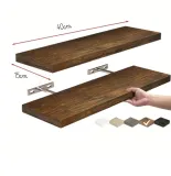 zestaw-4-drewnianych-polek-wiszacych-plywajacych-dikom-retro-ciemny-braz-stan-nowy