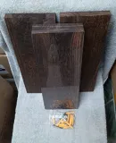 zestaw-4-drewnianych-polek-wiszacych-plywajacych-dikom-retro-ciemny-braz-glebokosc-mebla-40-cm