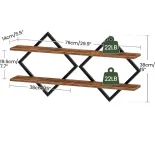 zestaw-2-polek-wiszacych-plywajacych-dikom-drewnianych-rustykalne-loft-stan-nowy