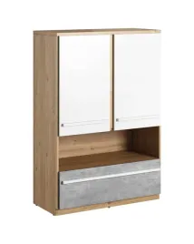 regal-zamykany-z-szuflada-plano-pn-04-90-cm