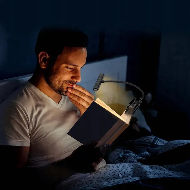 lampka-do-czytania-ksiazek-led-nocna-usb-z-klipsem-18-led-360-stan-opakowania-oryginalne