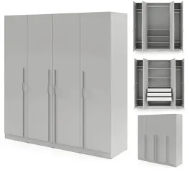 szafa-uchylna-200-cm-czterodrzwiowa-z-szufladami-braga-01-szary