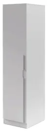 szafa-jednodrzwiowa-waska-slupek-50-cm-uchwyt-metal-braga-05-szary