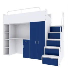 antresola-kiki-4-z-biurkiem-i-schodkami-80x190-cm-niebieski-mat