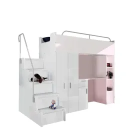 antresola-kiki-4-ze-schodkami-i-biurkiem-80x190-cm-bialy-polysk