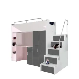 antresola-kiki4-max-90x200-z-biurkiem-szafa-i-regalem-szary-polysk