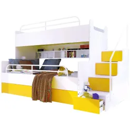 antresola-kiki-3-z-materacami-i-stelazami-2-3-osobowe-zolty-mat