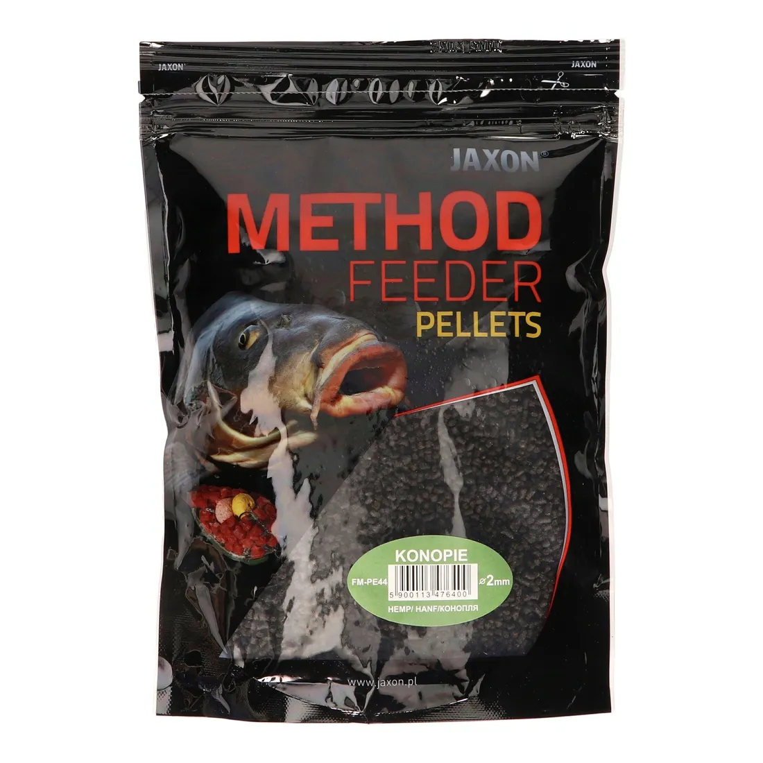 pellet-jaxon-method-feeder-2mm-konopie-500g